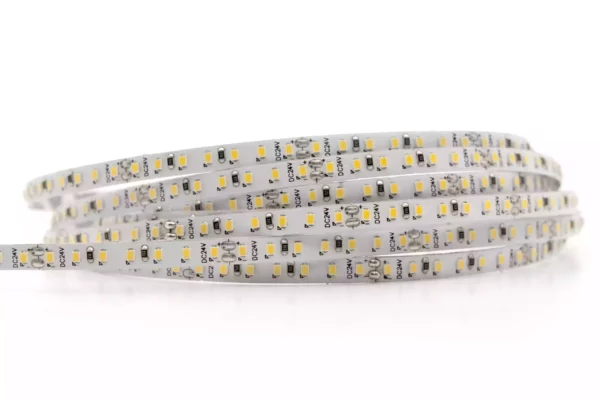 SL7.3-Micron-Indoor flexible 5mm wide linear LED strip. Customizable length and can be cut every 7 LED chips (35.5 mm/ 1.5˝).