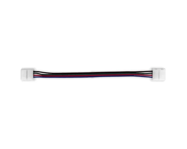A photo of the RGB-10 Connector used to connect SL5- RGB Indoor ribbon to a powerfeed or other ribbon